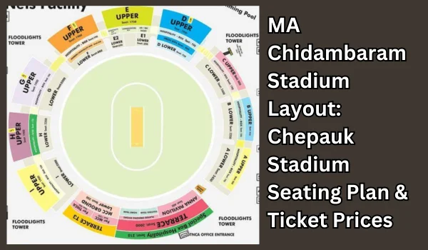 MA Chidambaram Stadium Layout