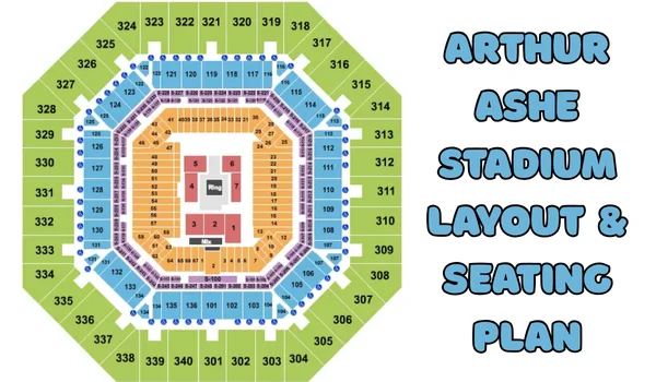 Arthur Ashe Stadium Layout