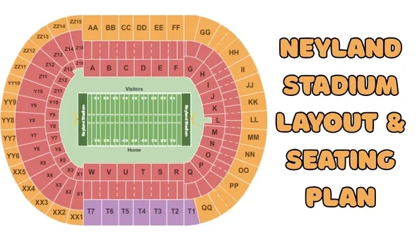 Neyland Stadium Layout