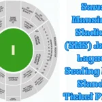 Sawai Mansingh Stadium (SMS) Jaipur Layout