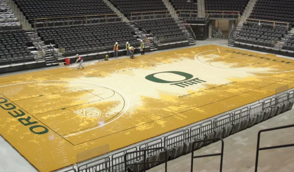 Oregon Basketball Court